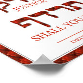 ヘブル・ツェデク正義のギクレエのポスター ポスター (角)