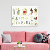 ヘブル・レビ、司祭、王、聖なる兵士 キャンバスプリント (インサイチュ (リビング))