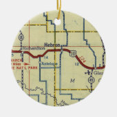 ヘブロンノースダコタ セラミックオーナメント (正面)