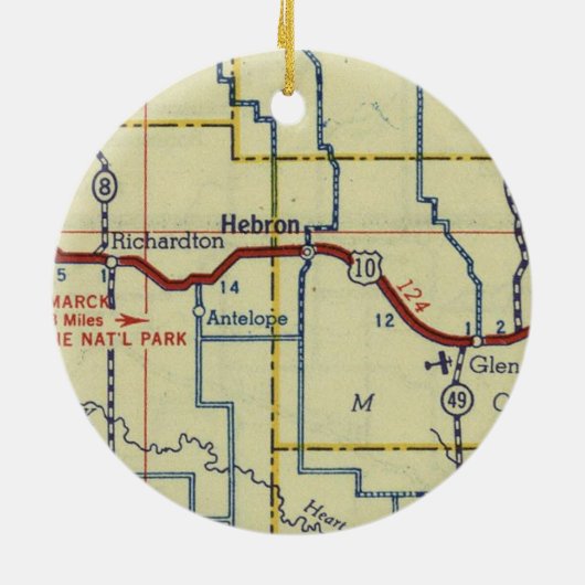 ヘブロンノースダコタ セラミックオーナメント (裏面)