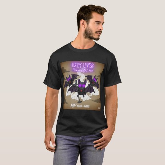 ヘブンズ・ラスト・ツアー Tシャツ (正面フル)