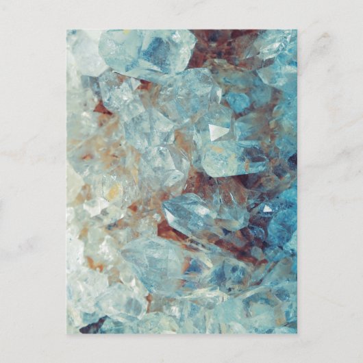 ヘブンブルクォーツ結晶 ポストカード (正面)