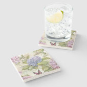 ヘブンリーアジサイ調和 ストーンコースター (横)