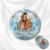 ヘブンリーガーデンバラメモリアルボタンLIA004 缶バッジ