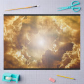 ヘブンリークラウドデカップージティッシュペーパー 薄葉紙 (クラフト)