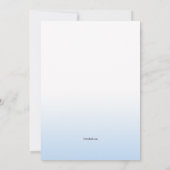 ヘブンリーコミュニオンフォト招待状 招待状 (裏面)