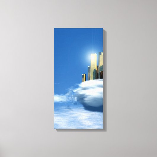 ヘブンリーシティ1-3 キャンバスプリント (正面)