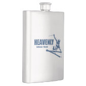 ヘブンリースキーリゾートカリフォルニアネバダスキーヤー フラスク (右)