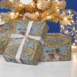 ヘブンリーチェルブスクリスマスホリデー ラッピングペーパー