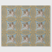 ヘブンリーチェルブスクリスマスホリデー ラッピングペーパー (フラット)