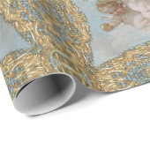 ヘブンリーチェルブスクリスマスホリデー ラッピングペーパー (ロールコーナー)