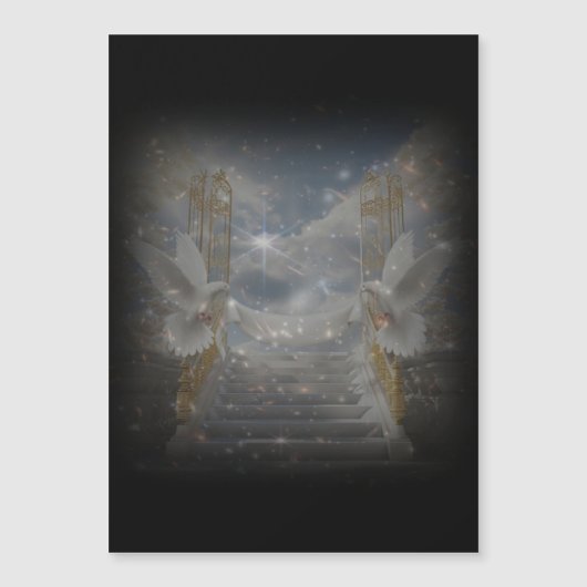 ヘブンリードヴス磁気招待状 マグネット招待状 (正面)