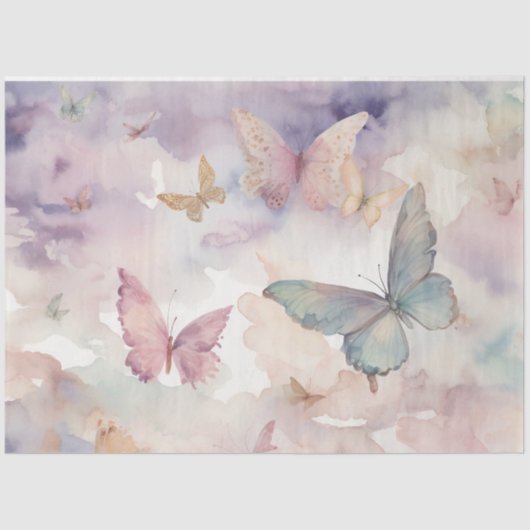 ヘブンリーバタフライシリーズデザイン5 薄葉紙 (正面)