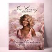 ヘブンリーピンクフローラメモリアル歓迎サイン ポスター