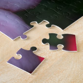 ヘブンリーピンクローズフラワーオルトン効果 ジグソーパズル (側面)