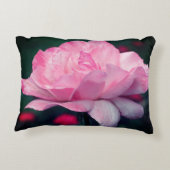 ヘブンリーピンクローズ花 アクセントクッション (裏面)