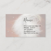 ヘブンリーフェザービジネスカード 名刺 (正面)