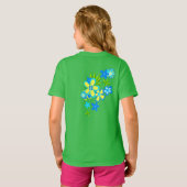 ヘブンリーフラ!女子Tシャツ Tシャツ (裏面フル)