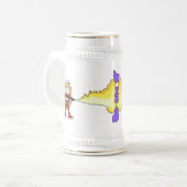 ヘブンリーホットドッグマグ ビールジョッキ (正面左)