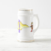 ヘブンリーホットドッグマグ ビールジョッキ (正面右)