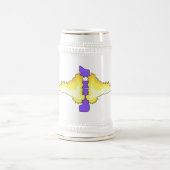 ヘブンリーホットドッグマグ ビールジョッキ (中央)