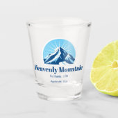 ヘブンリーマウンテンカリフォルニアスキーリゾートアペールスキー ショットグラス (正面)