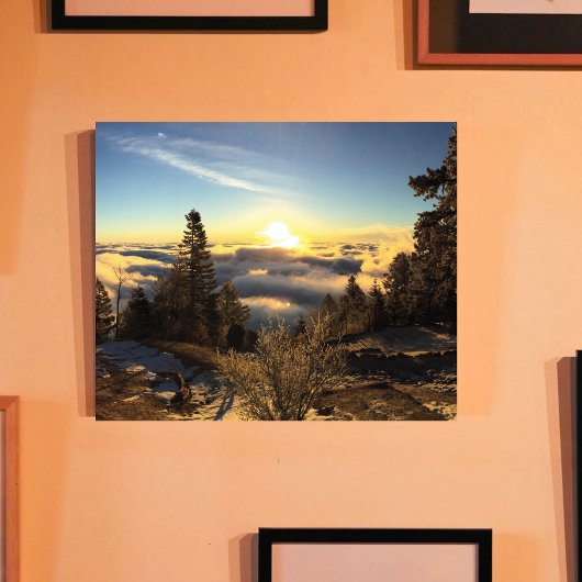 ヘブンリーマニトウインクライン日の出 キャンバスプリント