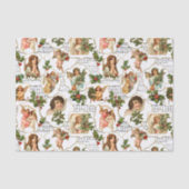 ヘブンリーヴィンテージエンジェルズホリー&ミュージックコラージュ 薄葉紙 (正面)