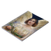 ヘブンリーヴィンテージエンジェル+ホワイトライズノートブック ノートブック (左側)