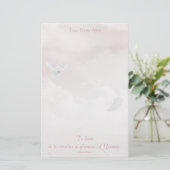 ヘブンリー・ドーブ 便箋 (スタンド正面)