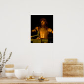 ヘプヘスタス – 鍛冶屋の神 ポスター (キッチン)