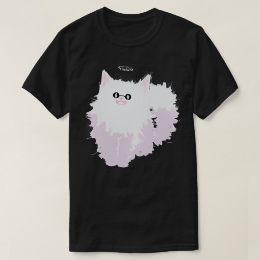 ヘヘ五条ネコ Tシャツ (デザイン正面)