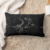 ヘベリアスによるジェミニ星座1690 ランバークッション (ブランケット)