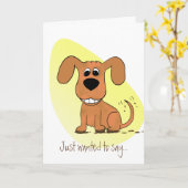 ヘペー・マダーの日 カード (黄色い花)