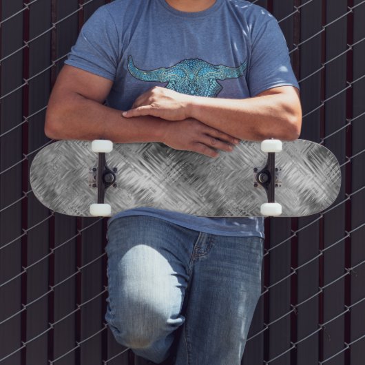 ヘマタイト灰色の落書きテクスチャ スケートボード (室外3)