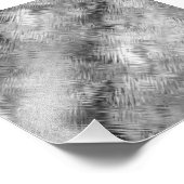 ヘマタイト灰色の落書きテクスチャ フォトプリント (角)