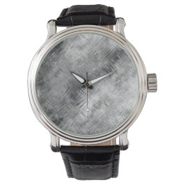 ヘマタイト灰色の落書きテクスチャ 腕時計