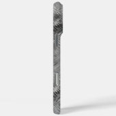 ヘマタイト灰色の落書きテクスチャ Case-Mate iPhoneケース (裏面 / 右)