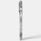 ヘマタイト灰色の落書きテクスチャ Case-Mate iPhoneケース (裏面 / 左)