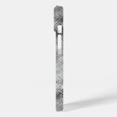 ヘマタイト灰色の落書きテクスチャ Case-Mate iPhoneケース (裏面 / 左)