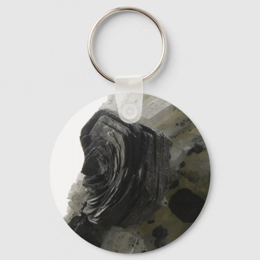 ヘマタイト鉄バラ キーホルダー (正面)