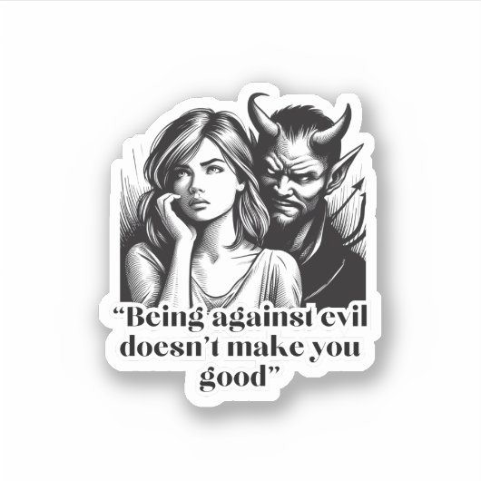 ヘミングウェイ引用文シール シール (正面)