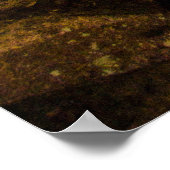 ヘムロックの断崖、インディアナ州（秋） ポスター (角)