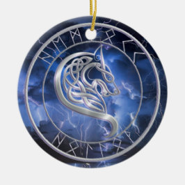 ヘムロック中空オーナメント セラミックオーナメント