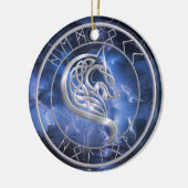 ヘムロック中空オーナメント セラミックオーナメント (左)