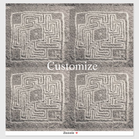 ヘム迷路ストーンサンダー_カバー シール (シート)