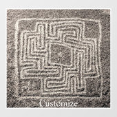 ヘメット迷路ストーンサンダー_コーブ  ウィンドウサイン (シート)