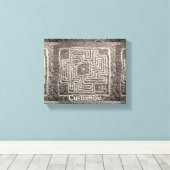 ヘメット迷路ストーンサンダー_コーブ キャンバスプリント (インサイチュ (ウッドフロア))