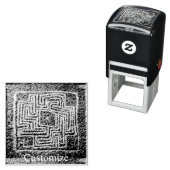 ヘメット迷路ストーンサンダー_コーブ セルフインキングスタンプ (インサイチュ)