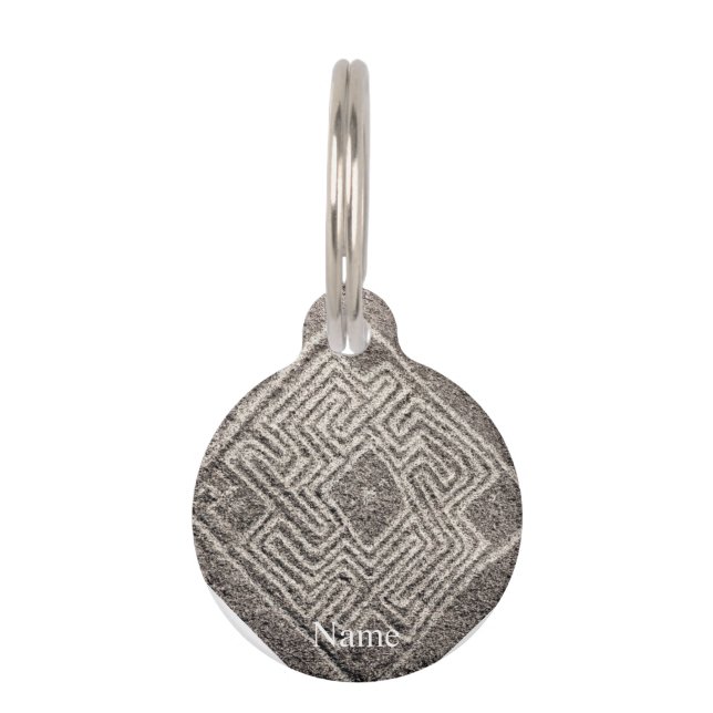 ヘメット迷路ストーンサンダー_コーブ ペット　ネームタグ (裏面)